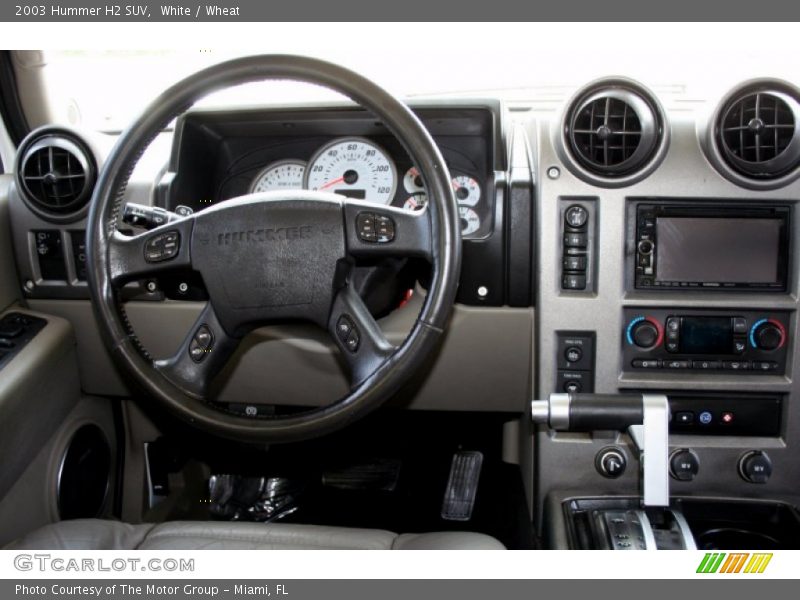 Dashboard of 2003 H2 SUV