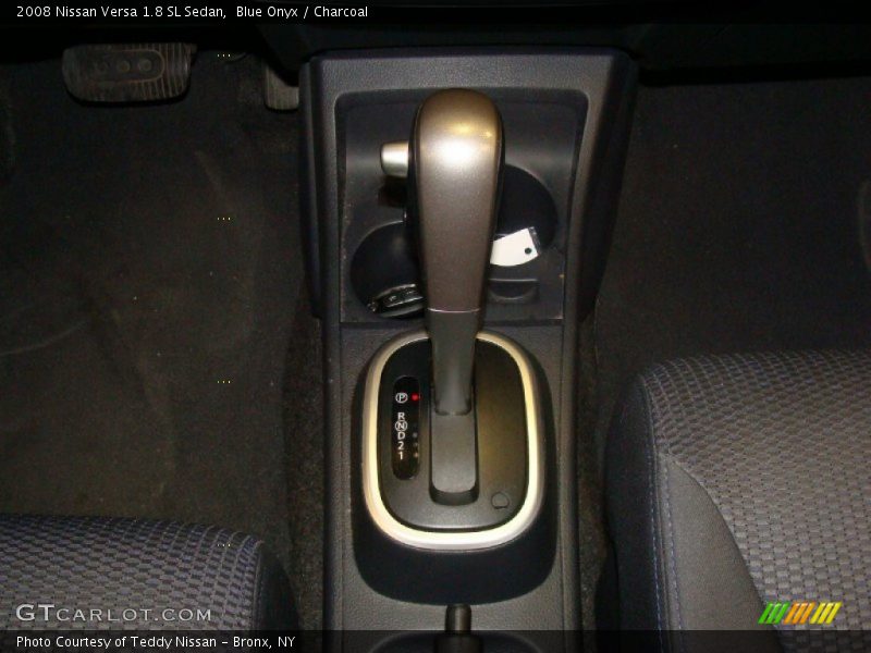 Blue Onyx / Charcoal 2008 Nissan Versa 1.8 SL Sedan