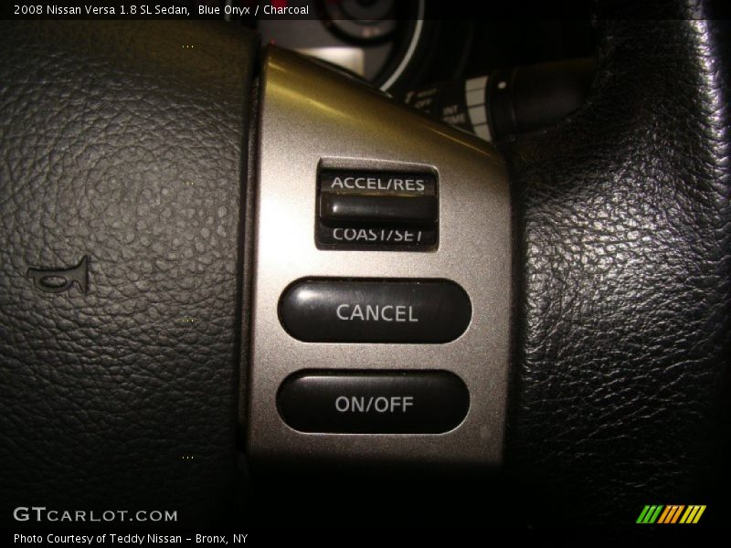 Blue Onyx / Charcoal 2008 Nissan Versa 1.8 SL Sedan