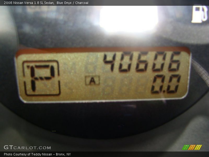 Blue Onyx / Charcoal 2008 Nissan Versa 1.8 SL Sedan