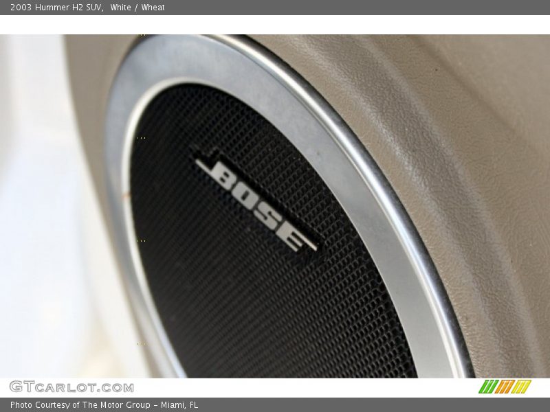 Audio System of 2003 H2 SUV