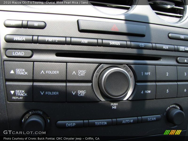 Crystal White Pearl Mica / Sand 2010 Mazda CX-7 s Touring