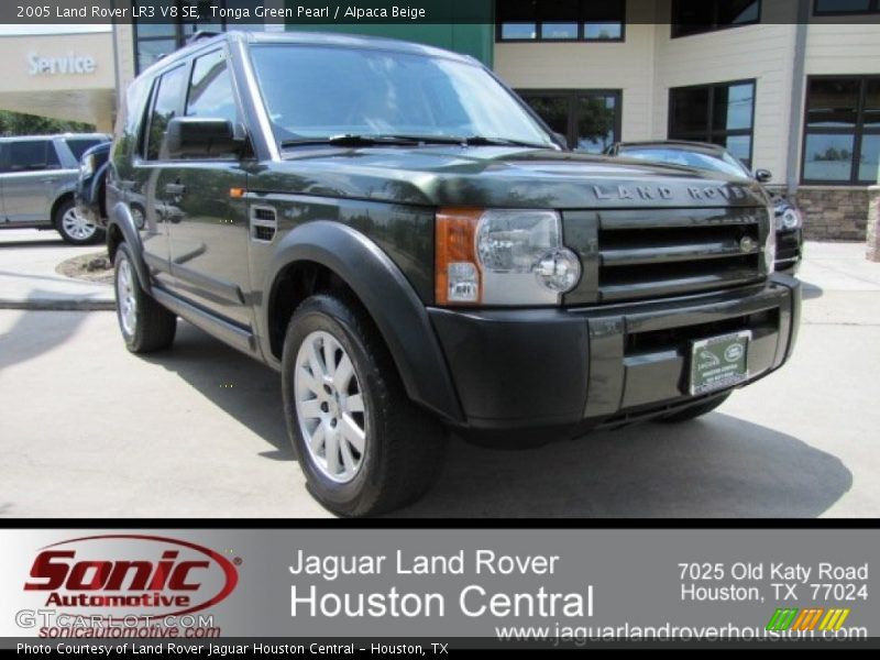 Tonga Green Pearl / Alpaca Beige 2005 Land Rover LR3 V8 SE