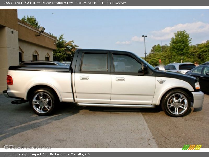 Black/Silver Metallic / Black/Silver 2003 Ford F150 Harley-Davidson SuperCrew