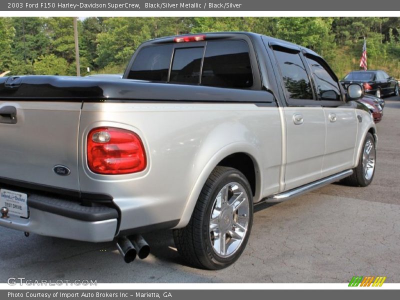Black/Silver Metallic / Black/Silver 2003 Ford F150 Harley-Davidson SuperCrew