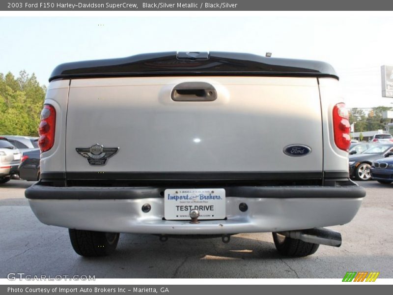 Black/Silver Metallic / Black/Silver 2003 Ford F150 Harley-Davidson SuperCrew