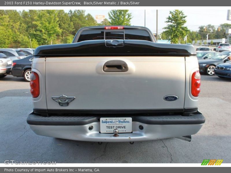 Black/Silver Metallic / Black/Silver 2003 Ford F150 Harley-Davidson SuperCrew