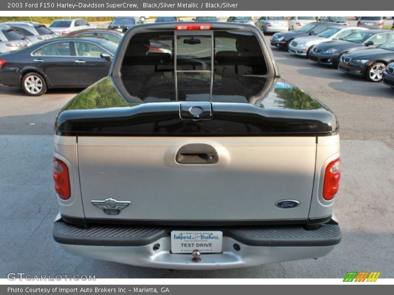 Black/Silver Metallic / Black/Silver 2003 Ford F150 Harley-Davidson SuperCrew