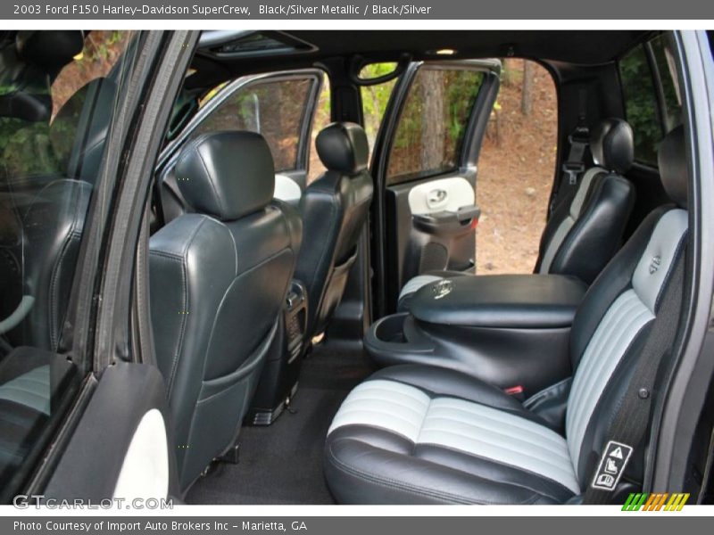 Black/Silver Metallic / Black/Silver 2003 Ford F150 Harley-Davidson SuperCrew