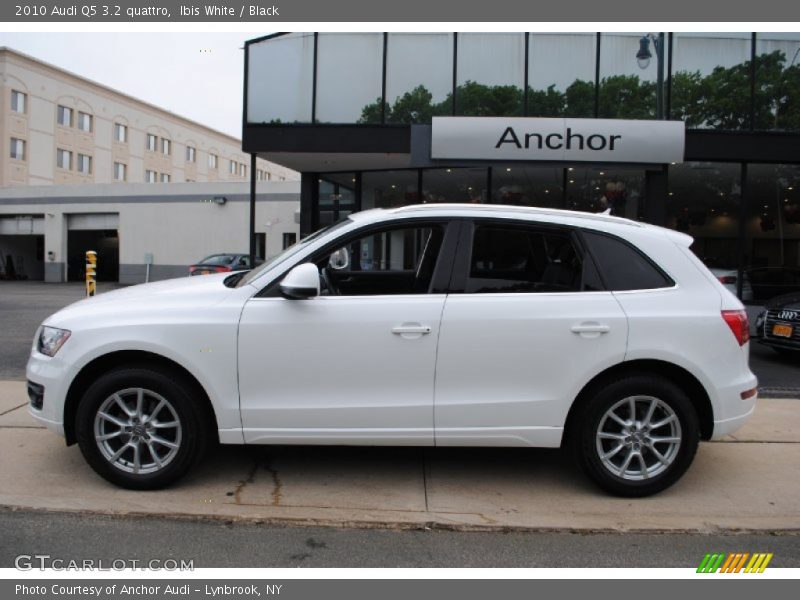 Ibis White / Black 2010 Audi Q5 3.2 quattro