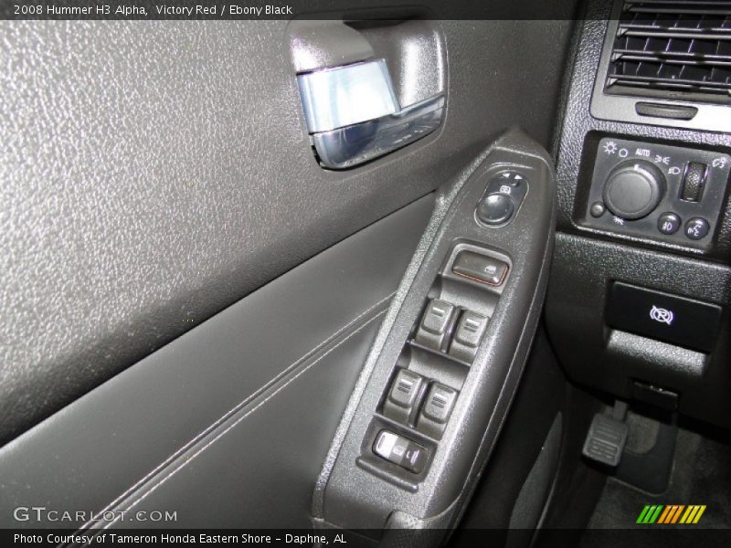 Victory Red / Ebony Black 2008 Hummer H3 Alpha