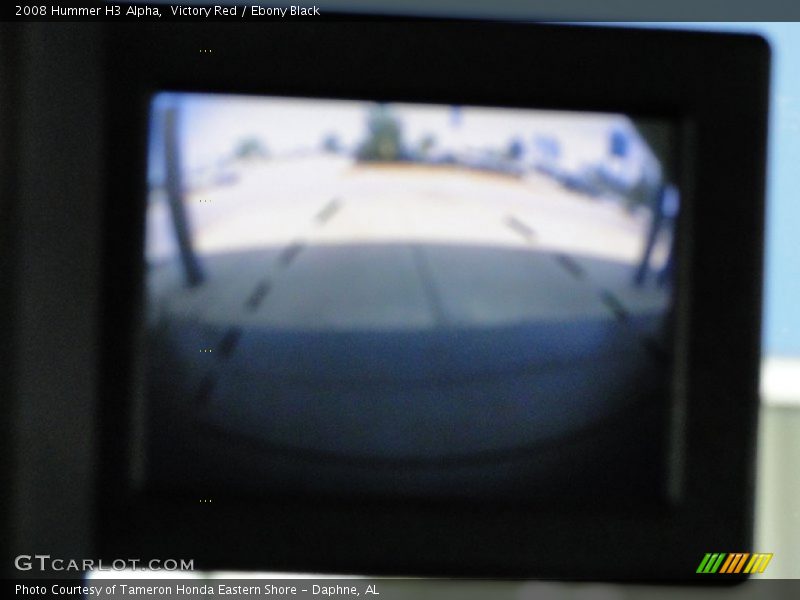 Victory Red / Ebony Black 2008 Hummer H3 Alpha
