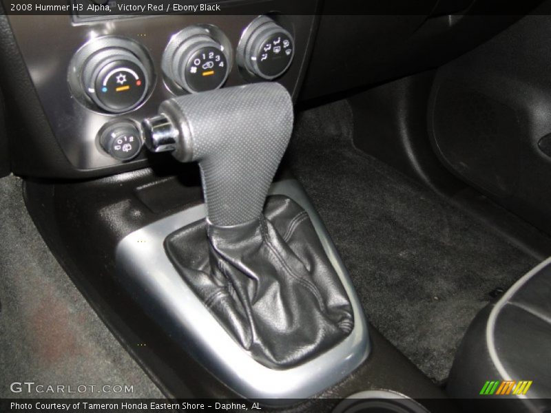 Victory Red / Ebony Black 2008 Hummer H3 Alpha