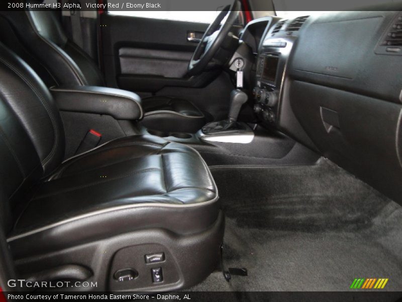 Victory Red / Ebony Black 2008 Hummer H3 Alpha