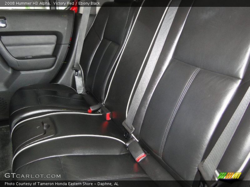 Victory Red / Ebony Black 2008 Hummer H3 Alpha