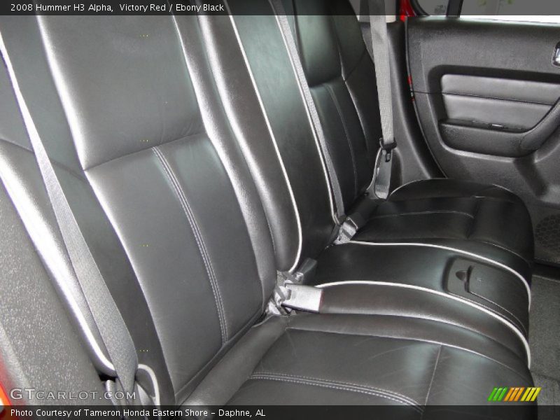 Victory Red / Ebony Black 2008 Hummer H3 Alpha