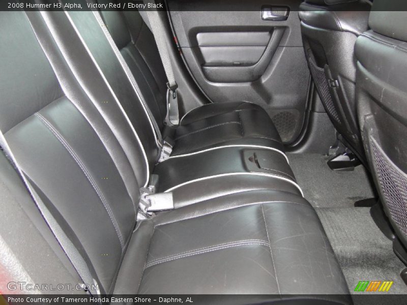 Victory Red / Ebony Black 2008 Hummer H3 Alpha