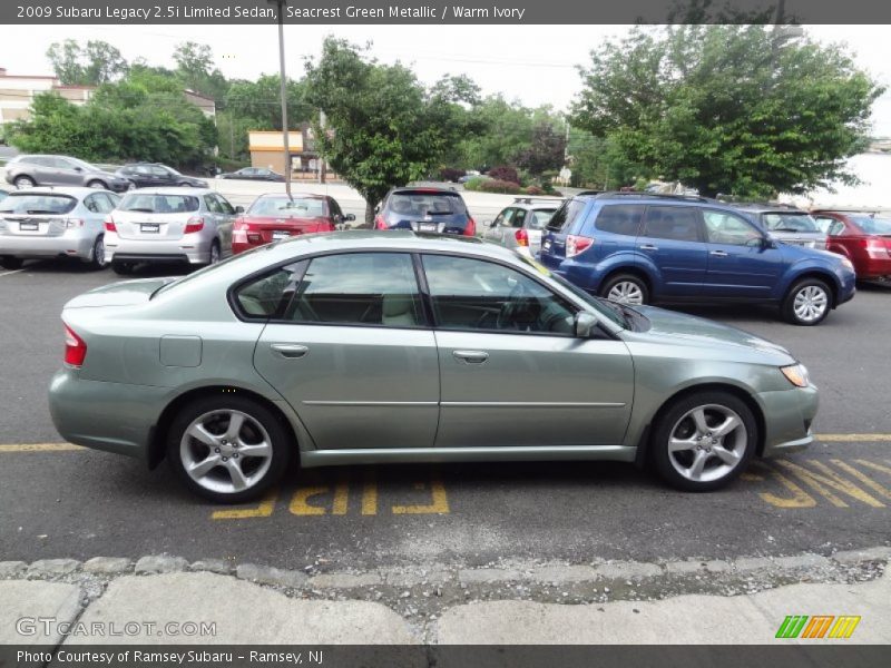Seacrest Green Metallic / Warm Ivory 2009 Subaru Legacy 2.5i Limited Sedan