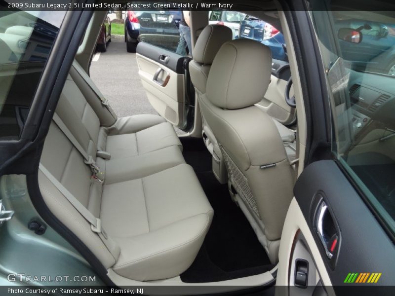 Seacrest Green Metallic / Warm Ivory 2009 Subaru Legacy 2.5i Limited Sedan