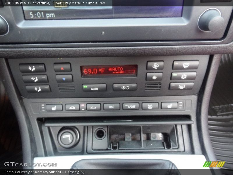 Controls of 2006 M3 Convertible