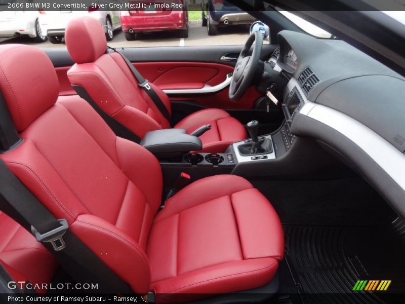  2006 M3 Convertible Imola Red Interior