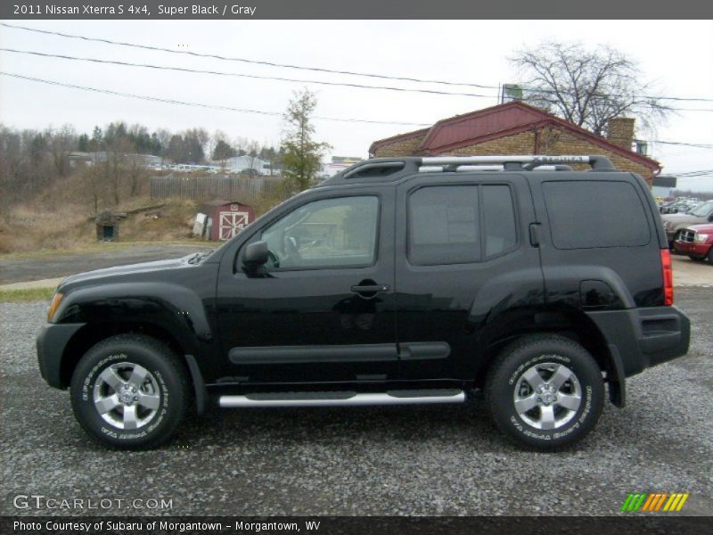 Super Black / Gray 2011 Nissan Xterra S 4x4