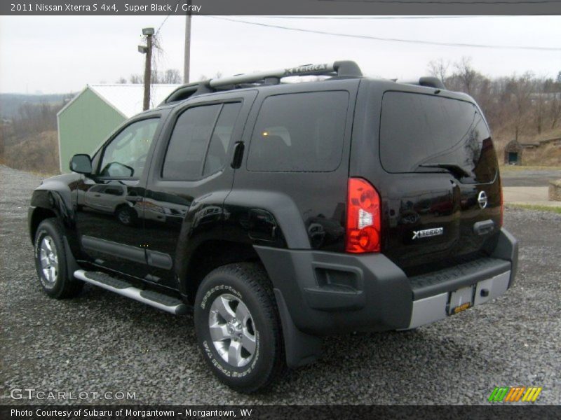 Super Black / Gray 2011 Nissan Xterra S 4x4