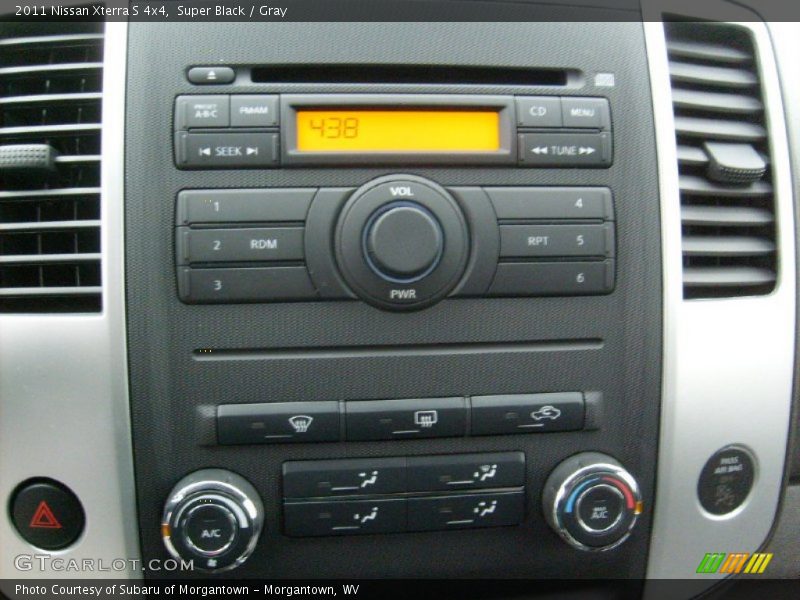 Super Black / Gray 2011 Nissan Xterra S 4x4