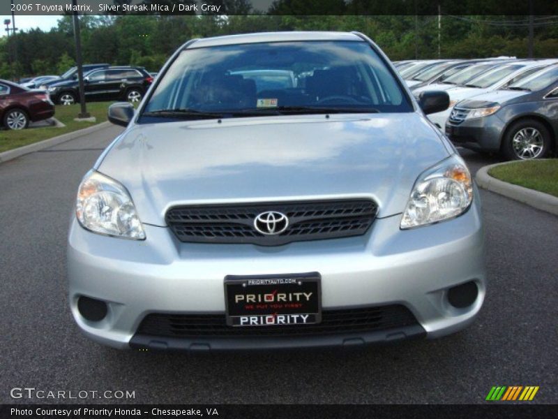 Silver Streak Mica / Dark Gray 2006 Toyota Matrix