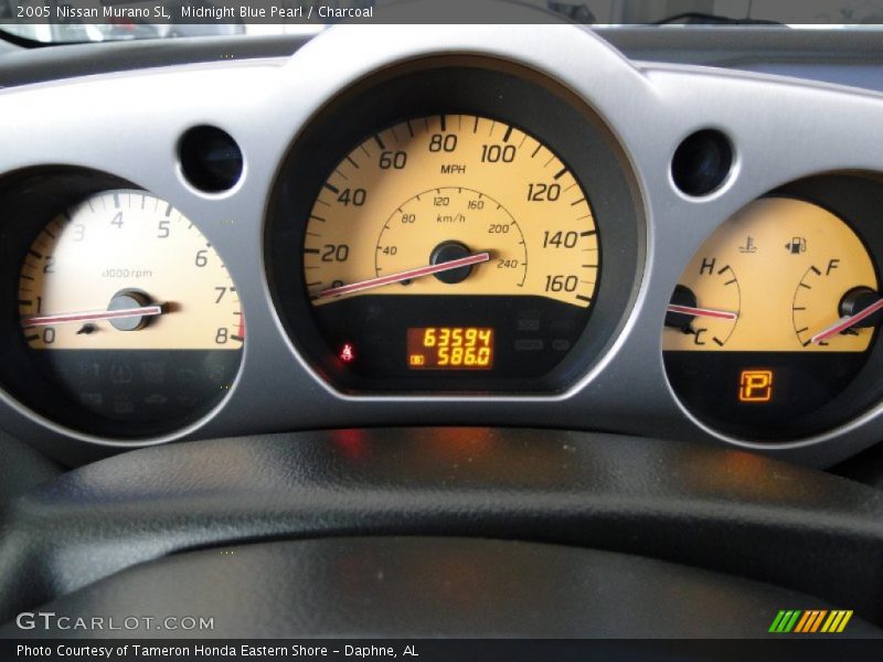  2005 Murano SL SL Gauges
