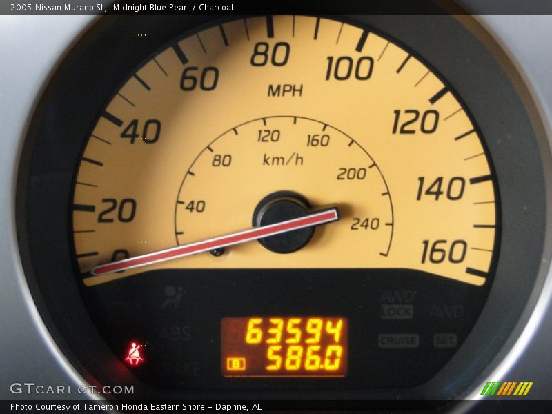 Midnight Blue Pearl / Charcoal 2005 Nissan Murano SL