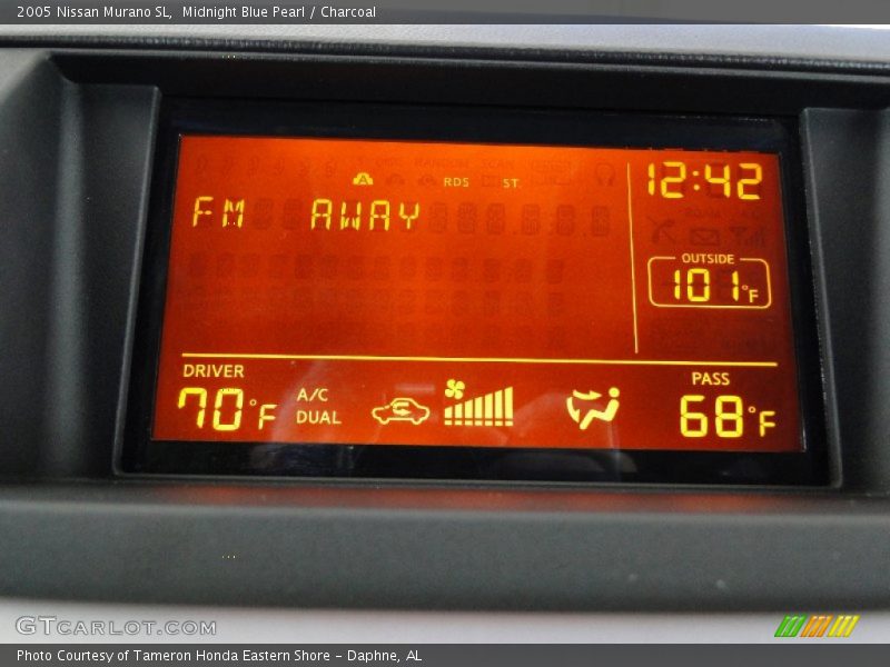 Midnight Blue Pearl / Charcoal 2005 Nissan Murano SL