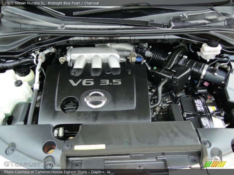  2005 Murano SL Engine - 3.5 Liter DOHC 24-Valve V6