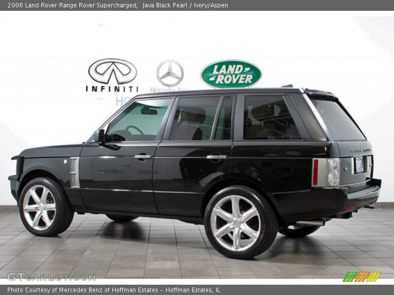 Java Black Pearl / Ivory/Aspen 2006 Land Rover Range Rover Supercharged