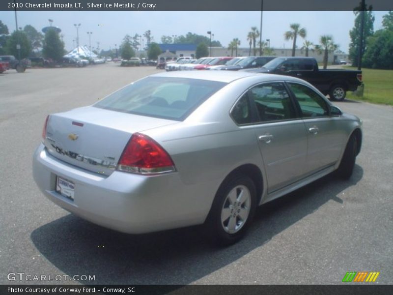 Silver Ice Metallic / Gray 2010 Chevrolet Impala LT