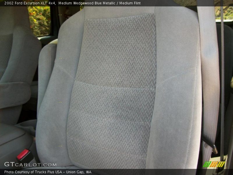 Medium Wedgewood Blue Metallic / Medium Flint 2002 Ford Excursion XLT 4x4