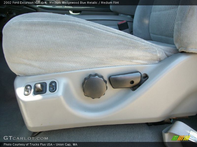 Medium Wedgewood Blue Metallic / Medium Flint 2002 Ford Excursion XLT 4x4