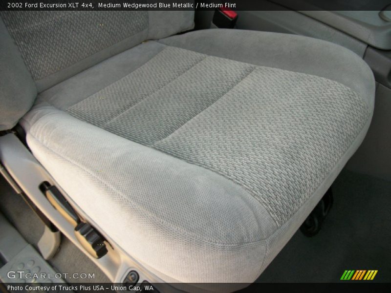 Medium Wedgewood Blue Metallic / Medium Flint 2002 Ford Excursion XLT 4x4