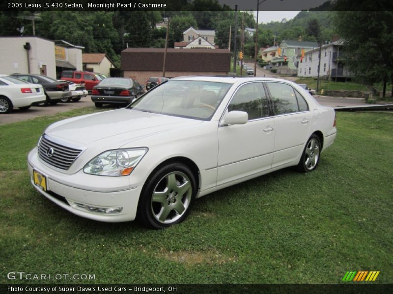 Moonlight Pearl / Cashmere 2005 Lexus LS 430 Sedan