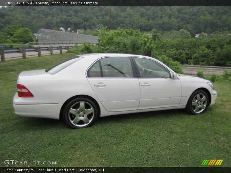Moonlight Pearl / Cashmere 2005 Lexus LS 430 Sedan