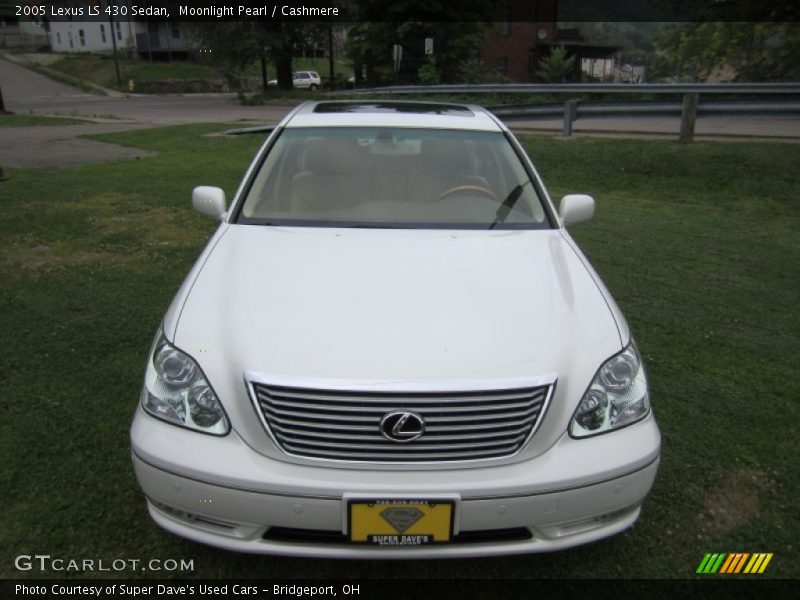 Moonlight Pearl / Cashmere 2005 Lexus LS 430 Sedan