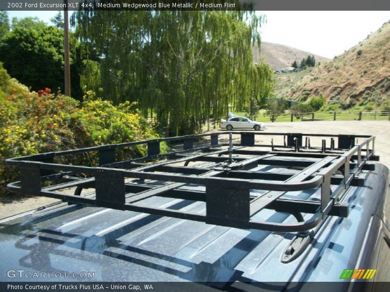 Medium Wedgewood Blue Metallic / Medium Flint 2002 Ford Excursion XLT 4x4