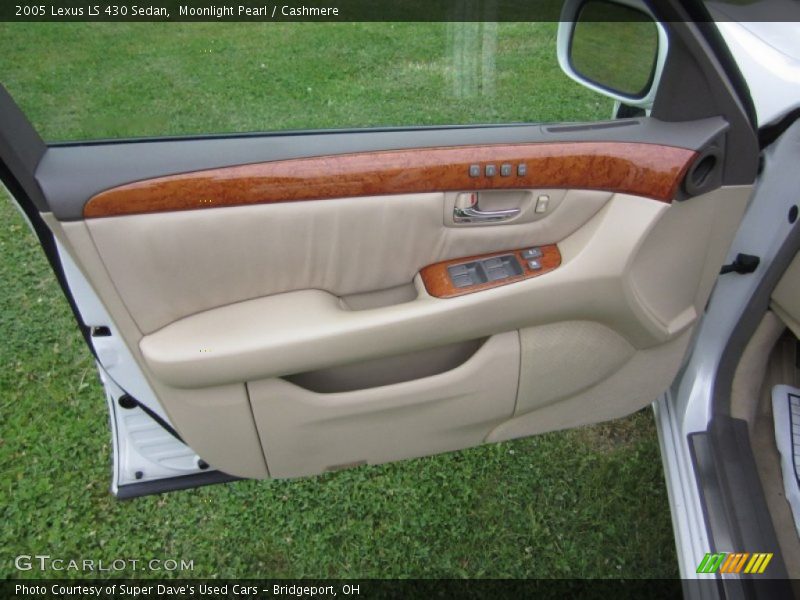 Moonlight Pearl / Cashmere 2005 Lexus LS 430 Sedan