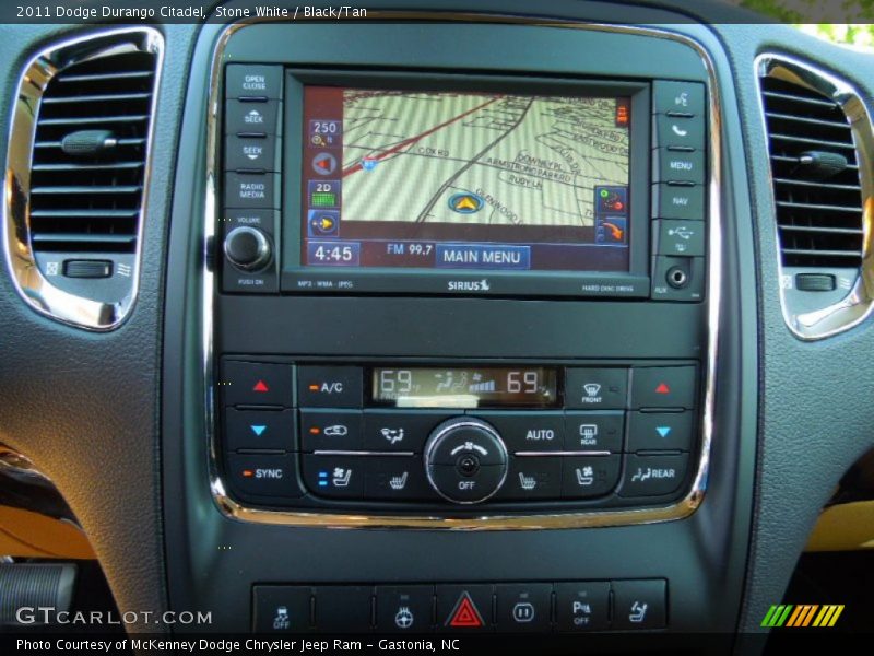 Navigation of 2011 Durango Citadel