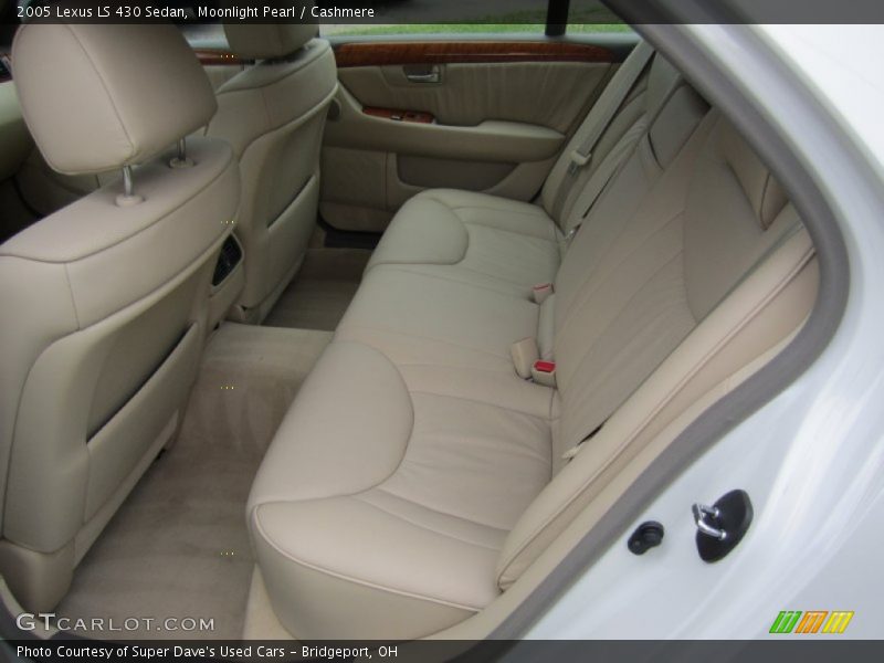 Moonlight Pearl / Cashmere 2005 Lexus LS 430 Sedan