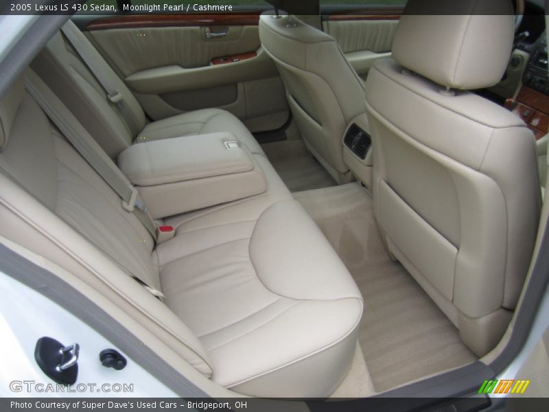 Moonlight Pearl / Cashmere 2005 Lexus LS 430 Sedan