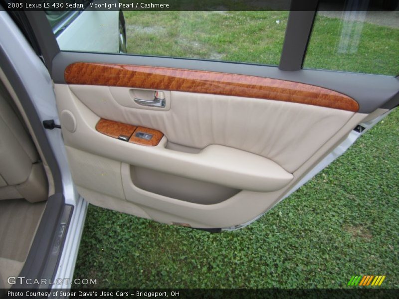 Moonlight Pearl / Cashmere 2005 Lexus LS 430 Sedan