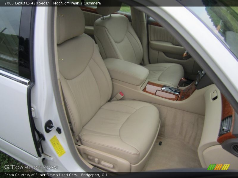 Moonlight Pearl / Cashmere 2005 Lexus LS 430 Sedan