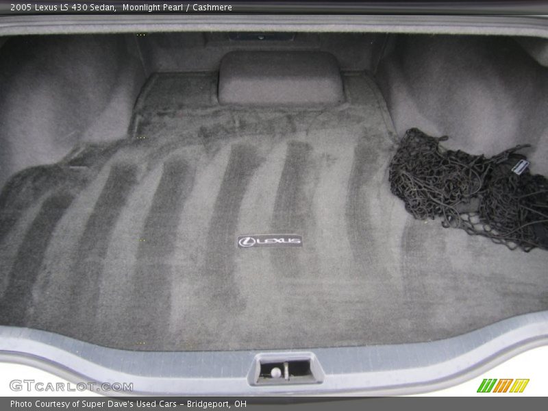 Moonlight Pearl / Cashmere 2005 Lexus LS 430 Sedan