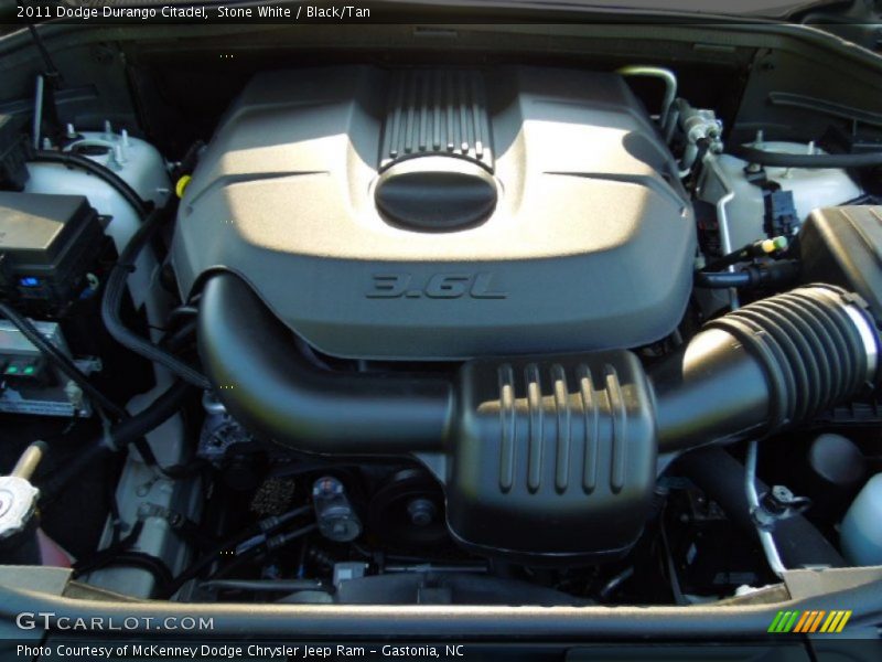  2011 Durango Citadel Engine - 3.6 Liter DOHC 24-Valve VVT Pentastar V6